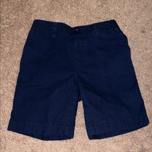 Lands’ End Boys Chino Shorts – Navy, Size Medium (5–6)